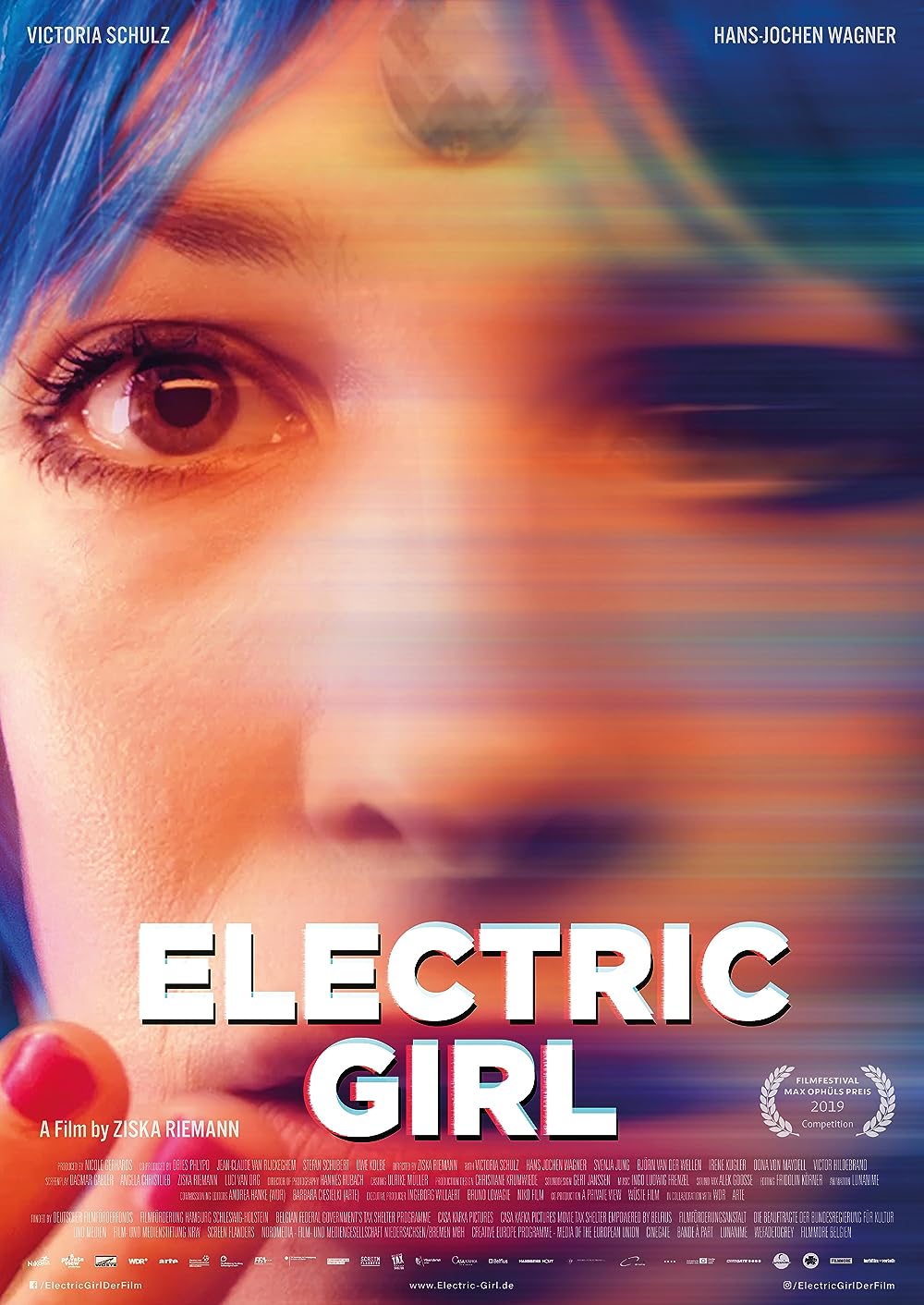 постер Электрическая девушка